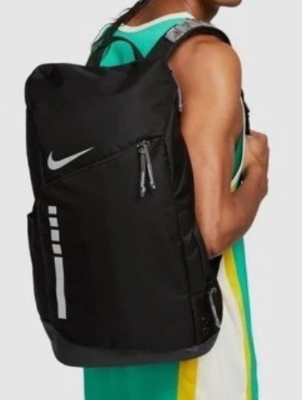 Nike Men's Hoops Elite Backpack 32L, Black Anthracite and White